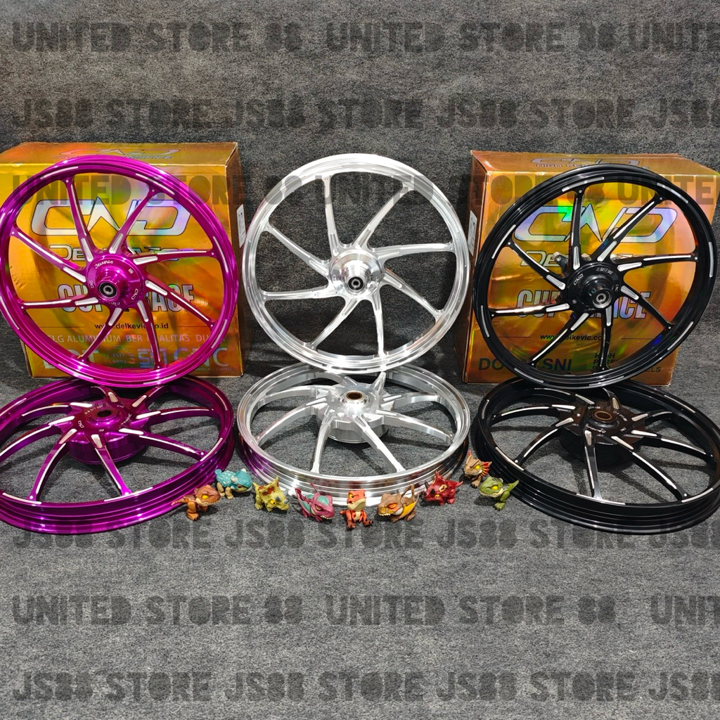 Jual DND DELKEVIC RACING ORIGINAL VELG CNC M8 AK 88 160x17 160x17 MODEL ...