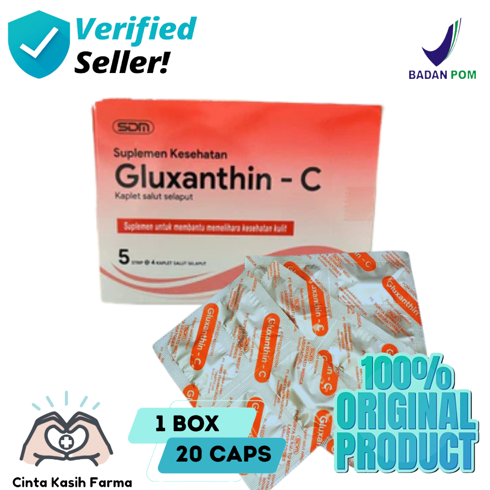 jual vitamin glutathione GLUTAKING - Apotik Online Murah Jual Gluxanthin C Box isi