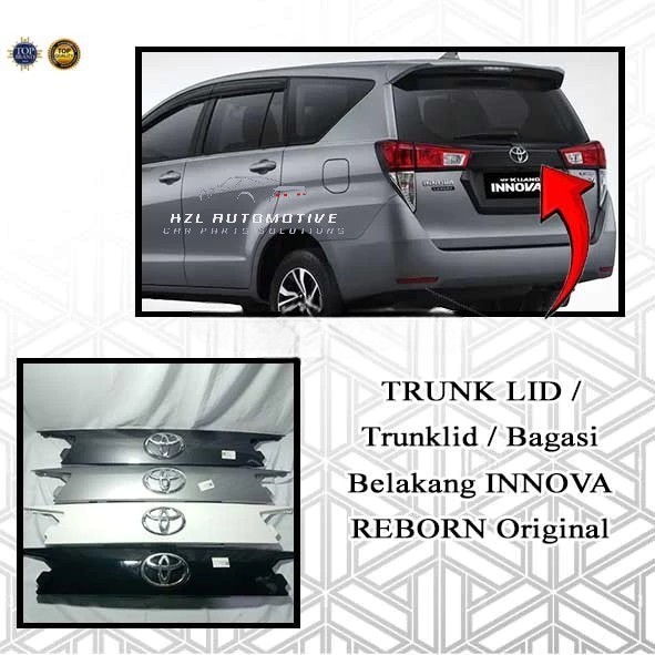 Jual TRUNK LID / Trunklid / Bagasi Belakang INNOVA REBORN | Shopee ...