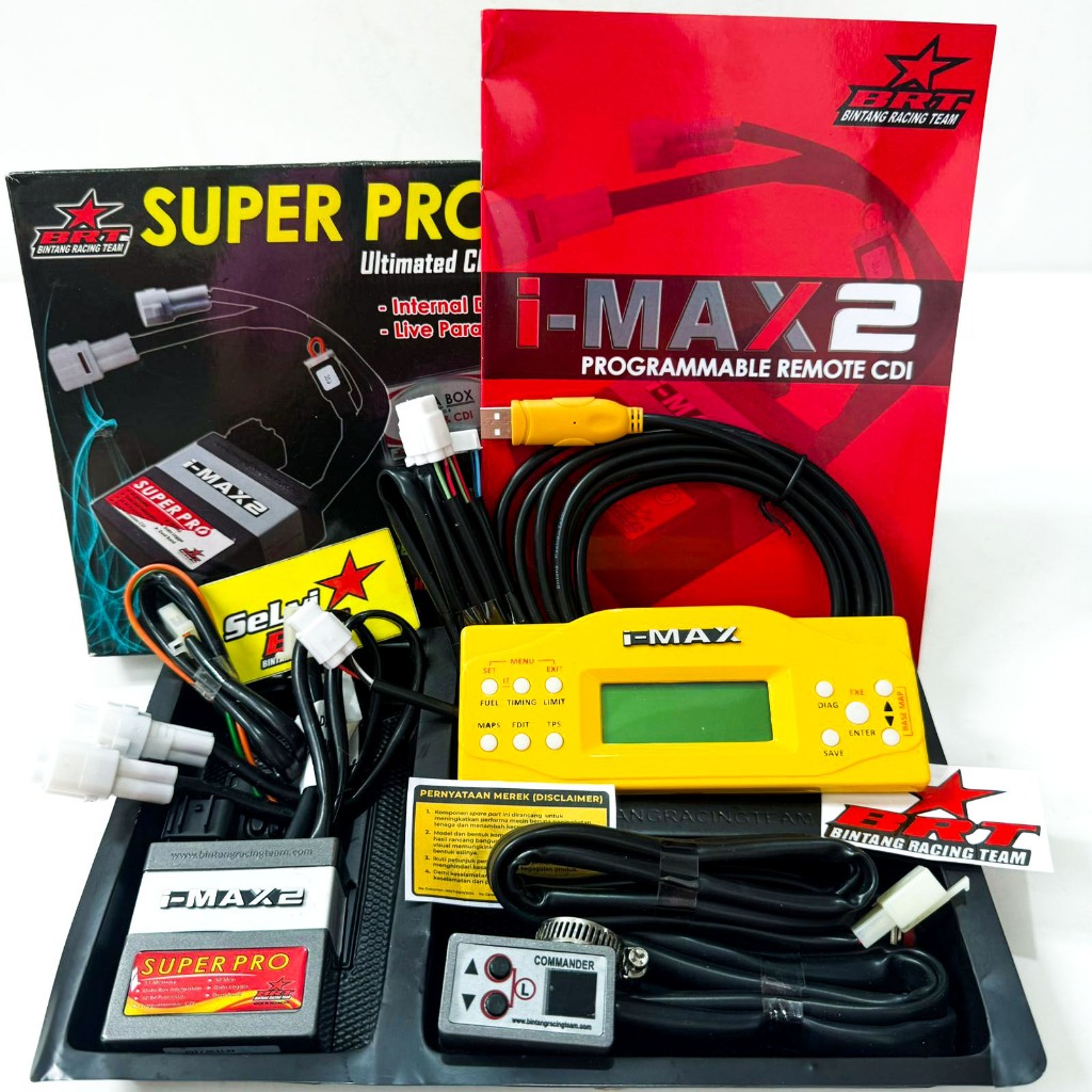Jual CDI BRT IMAX 2 SUPER PRO 52 STEP JUPITER Z 115 VEGA ZR MIO OLD ...