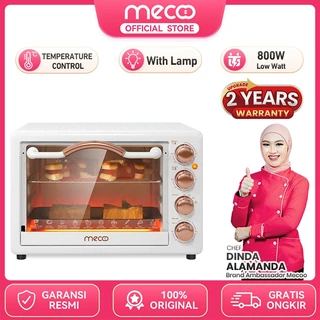 Mecoo Aesthetic Electric Oven 22 Liter 400-800 Low Watt Oven Listrik