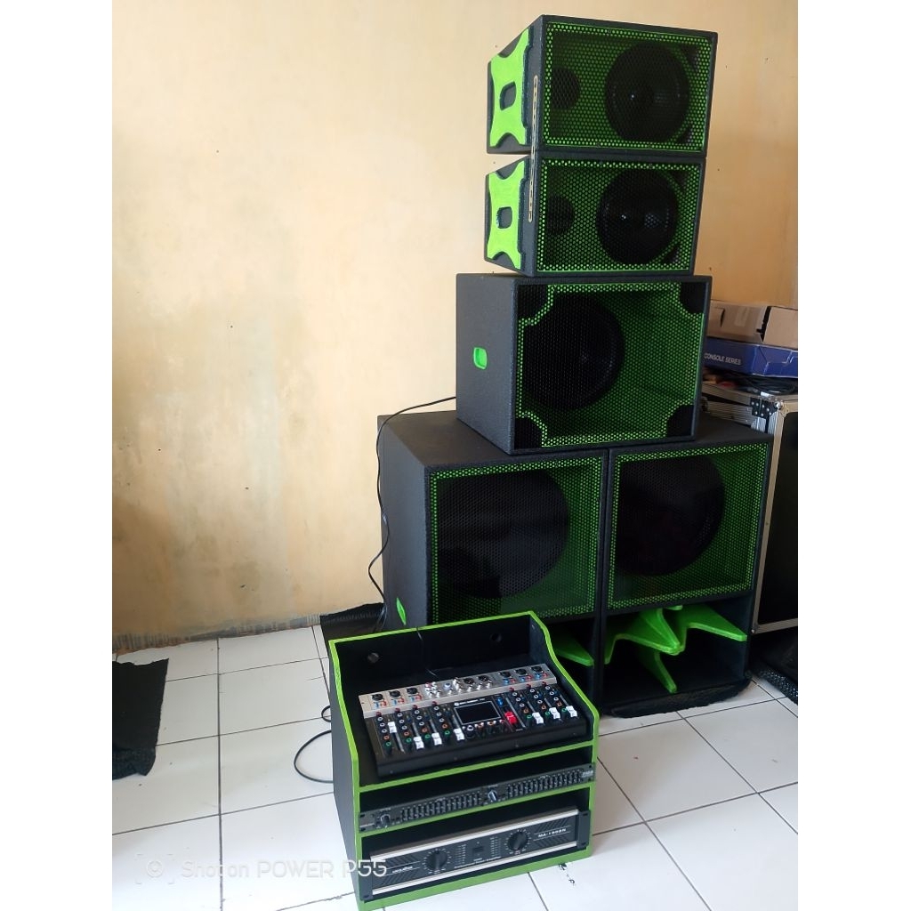 Jual paket sound sistem komplit siap bunyi 15 inc CBS 12 inc planar dan ...