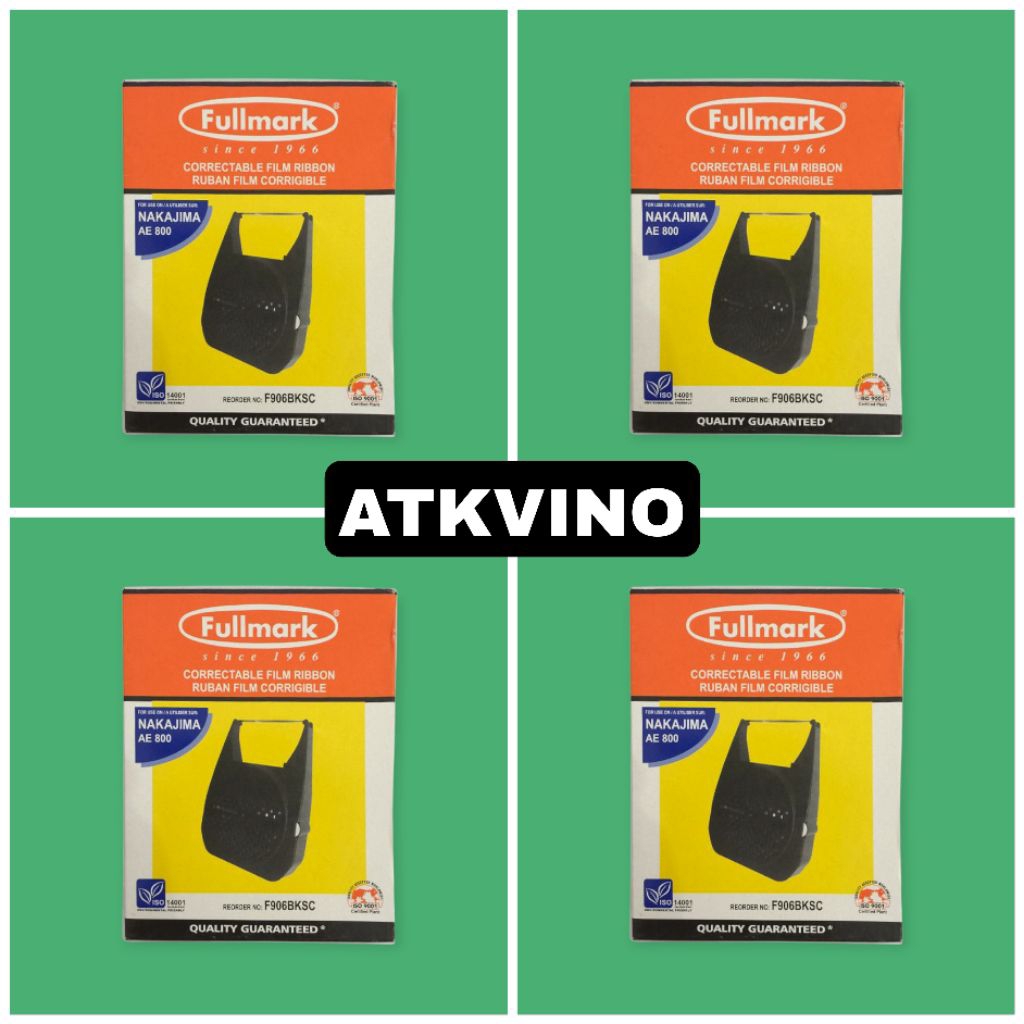 Jual PITA RIBBON FULLMARK NAKAJIMA AE-800(F906BKSC) ORIGINAL | Shopee ...