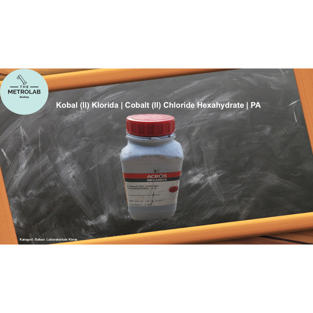 Jual Kobal (II) Klorida Heksahidrat | Cobalt (II) Chloride Hexahydrate ...