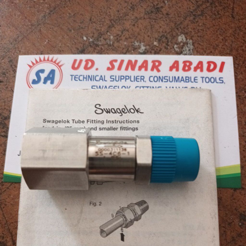 Coude De Rue Swagelok En Acier Inoxydable 1/4" MNPT - SS-4-SE, New Old Stock
