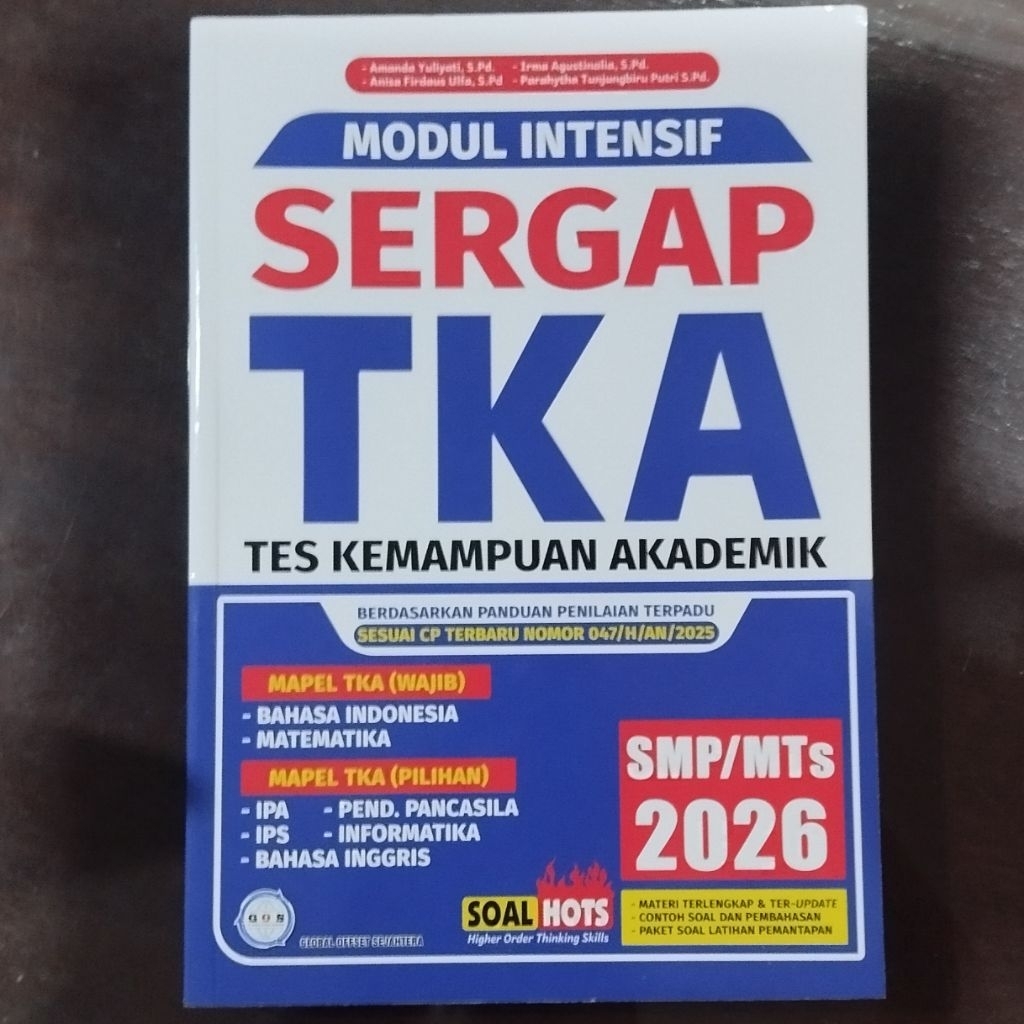 Jual buku sergap : tka smp / mts 2025 2025/2026 ,tka 2026 lengkap soal ...