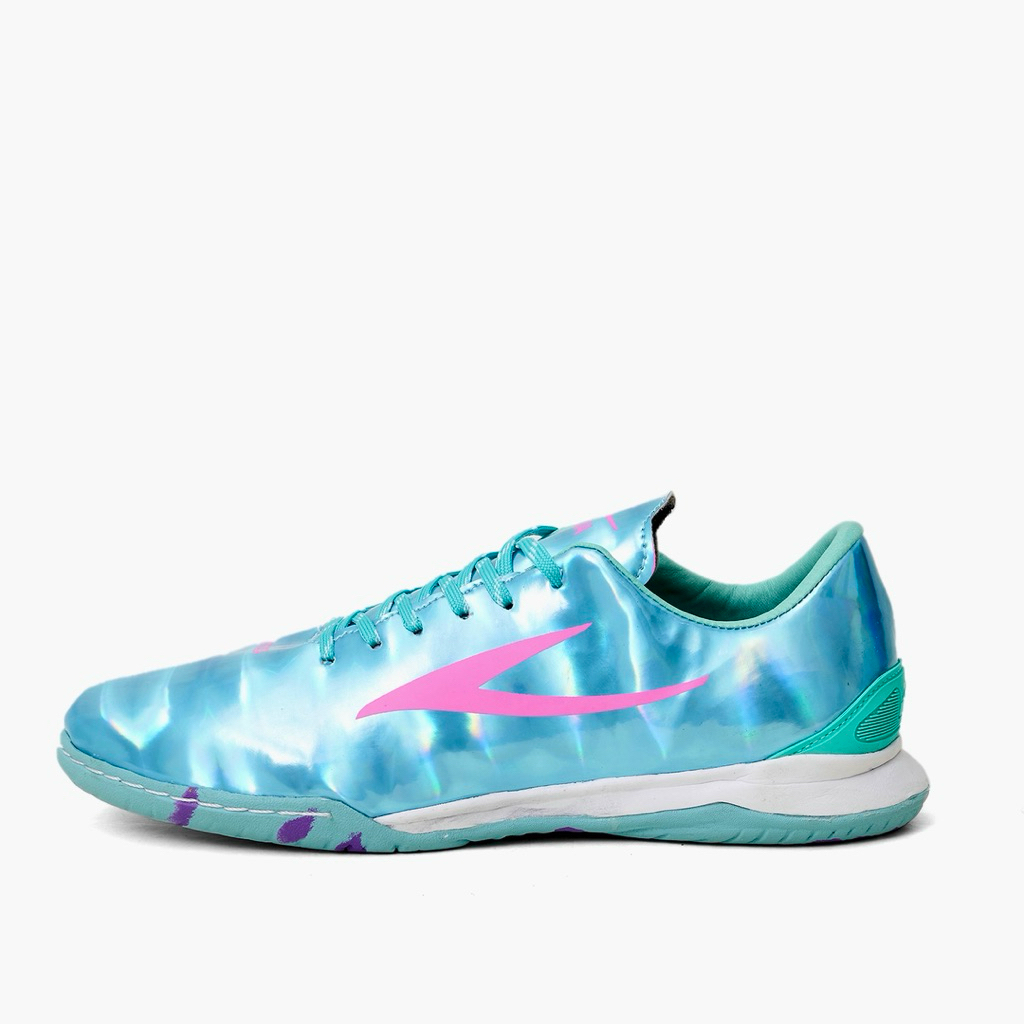 Jual Zevma Sepatu Futsal Panthera Pro 3 - Bright Cyan Metallic | Shopee ...