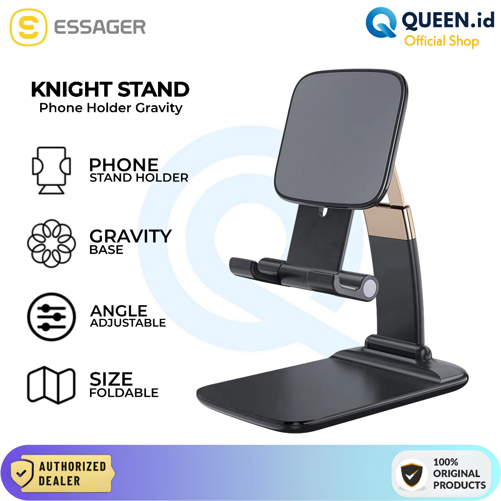 Jual Essager Knight Phone Stand Holder Dudukan Hp Universal Alloy ...