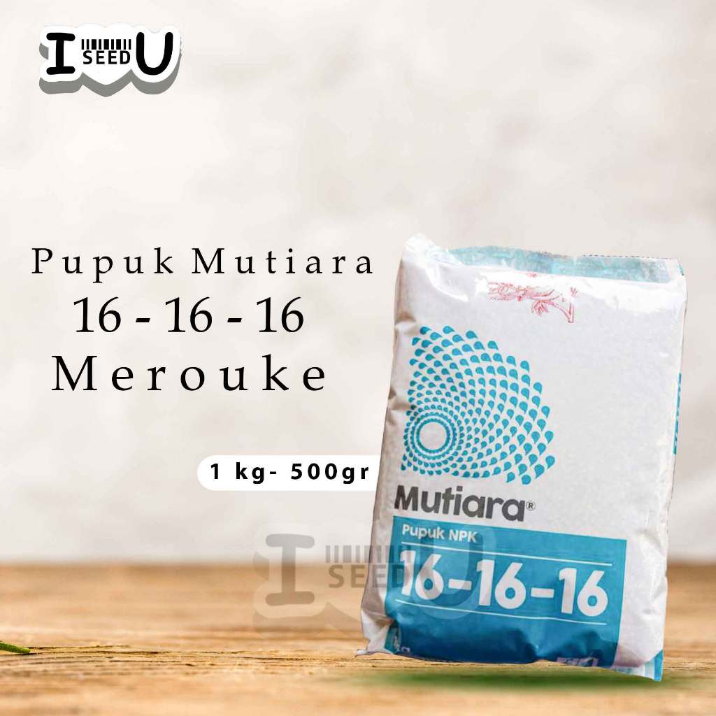 Meroke NPK Mutiara 16-16-16 – Pupuk Majemuk Lengkap Tanaman Pertanian & Perkebunan Sayuran & Buah