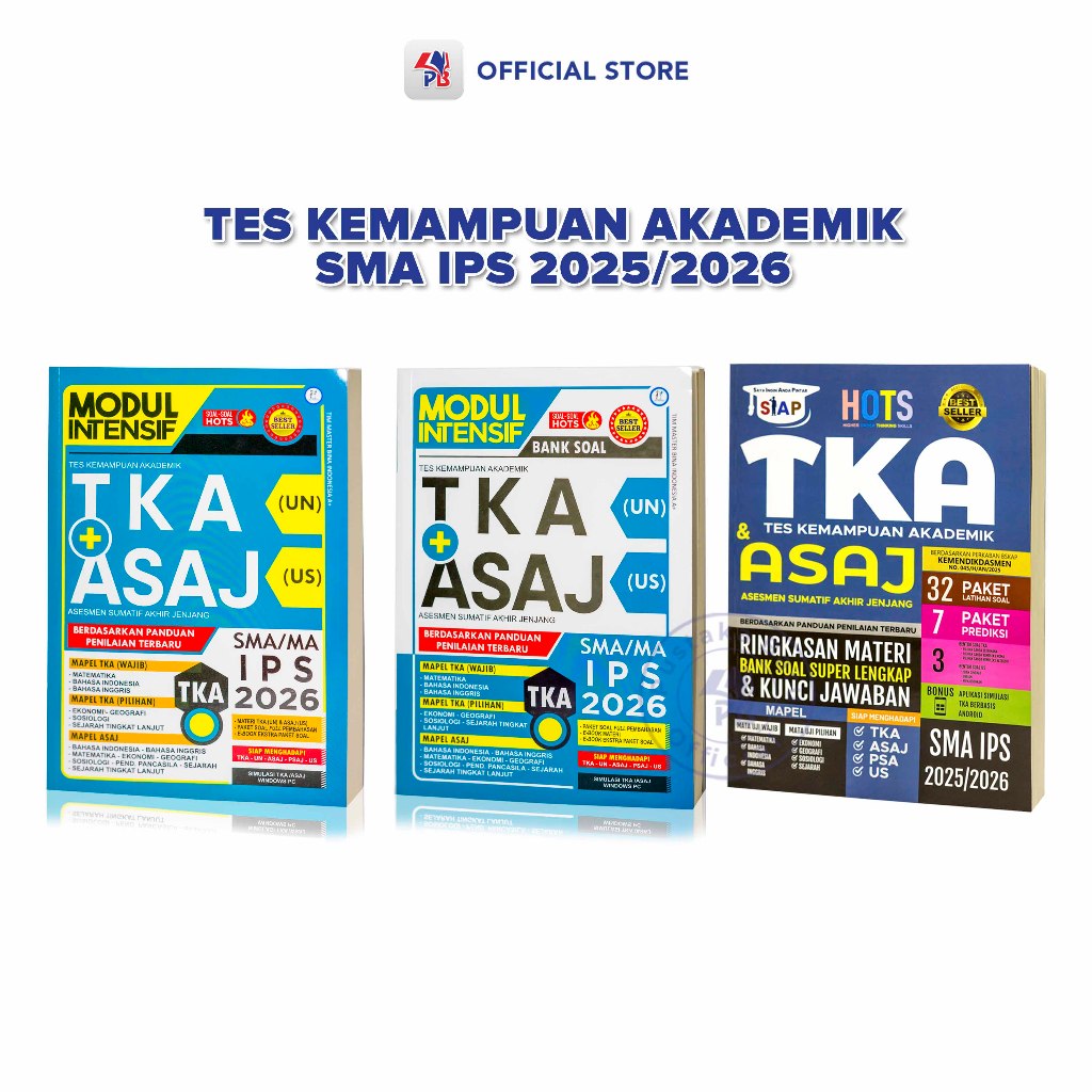Jual Buku TKA 2025/2026 SMA : Modul Intensif Dan Bank Soal TKA (UN ...