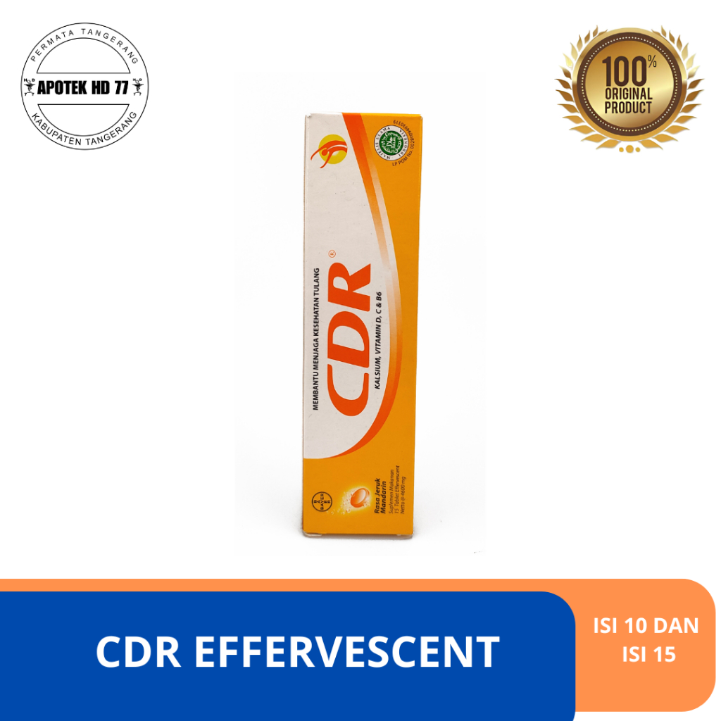 Jual CDR EFFEVERSCENT ISI 10 DAN 15 | VITAMIN DAYA TAHAN TUBUH | Shopee ...