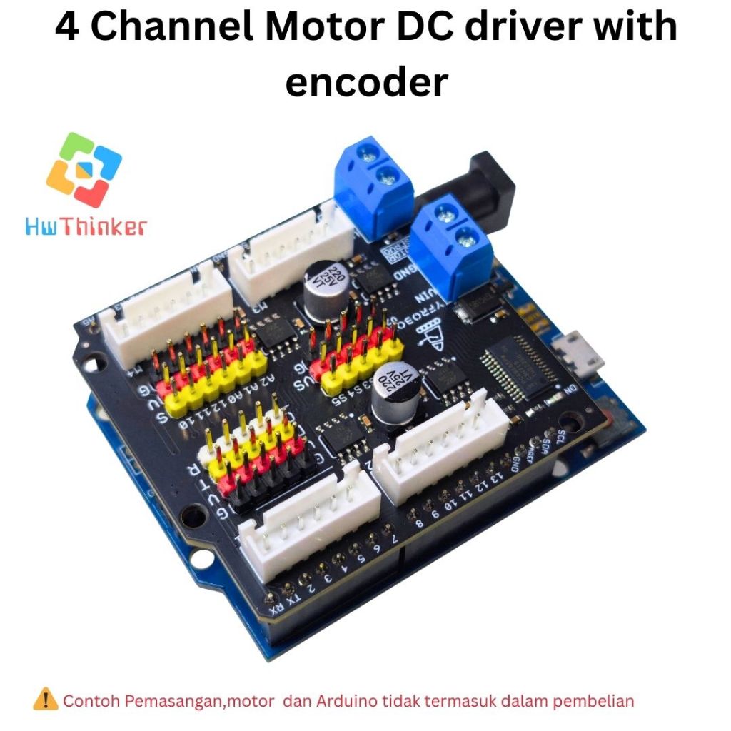 Jual YFRobot Shield Motor & Servo PCA9685 untuk Arduino Uno & Mega ...
