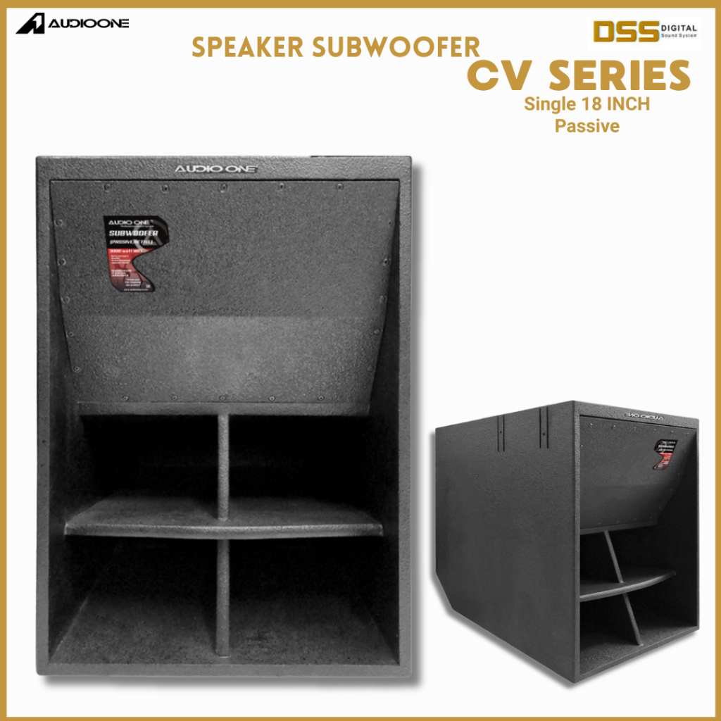 Jual Subwoofer Tipe CV 118 Audio One Super Bass Speaker 18 Inch Sound ...