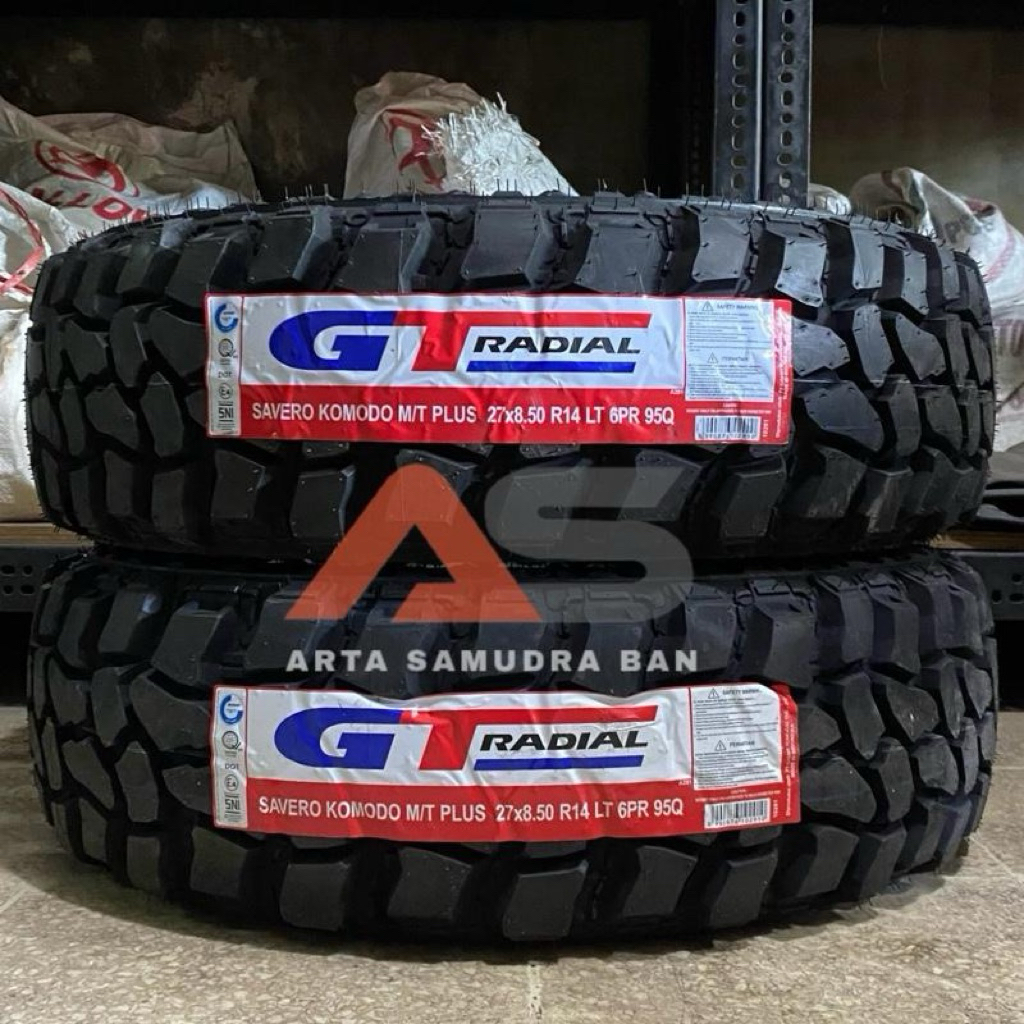 Jual Ban GT Radial Gajah Tunggal Savero Komodo M/T MT Plus 27 X 8.5 ...