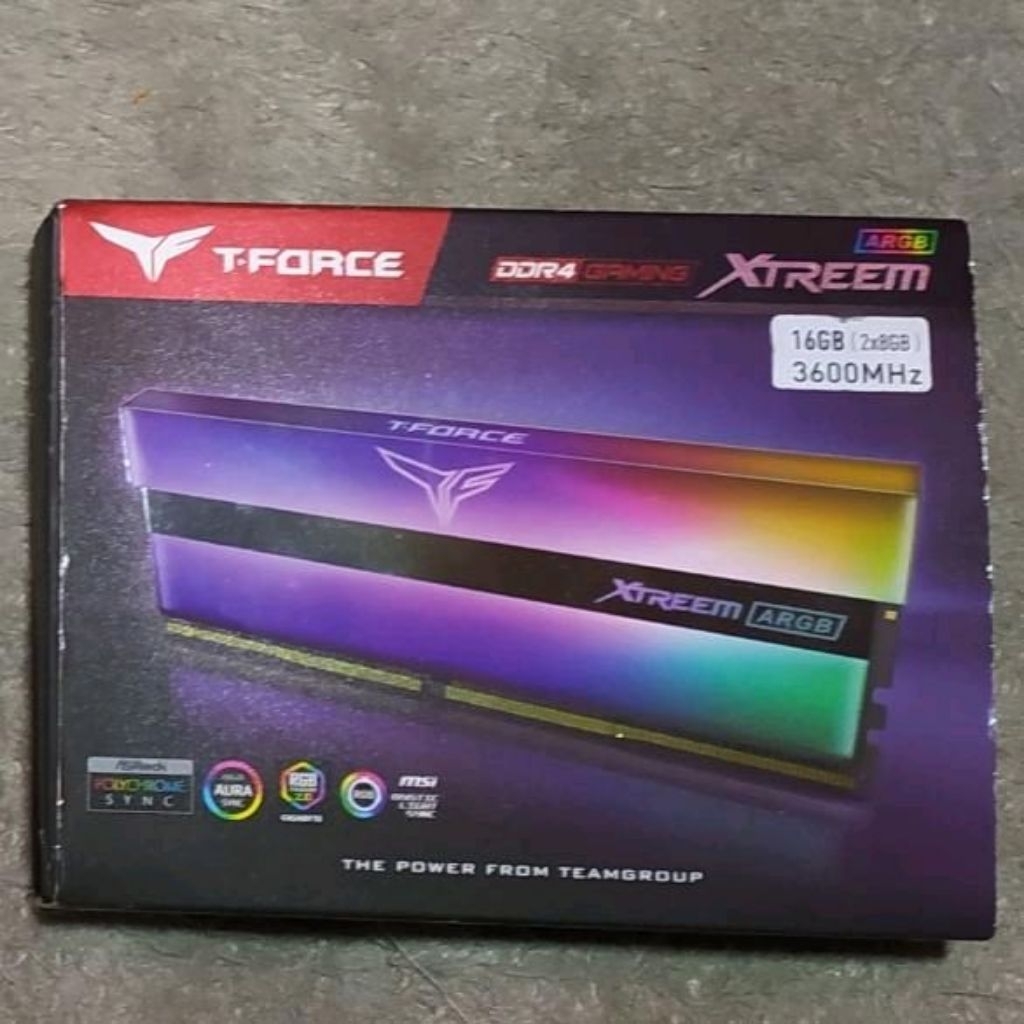 Jual RAM T-Force XTREEM ARGB 8GBx2 DDR4 3600mhz | Shopee Indonesia