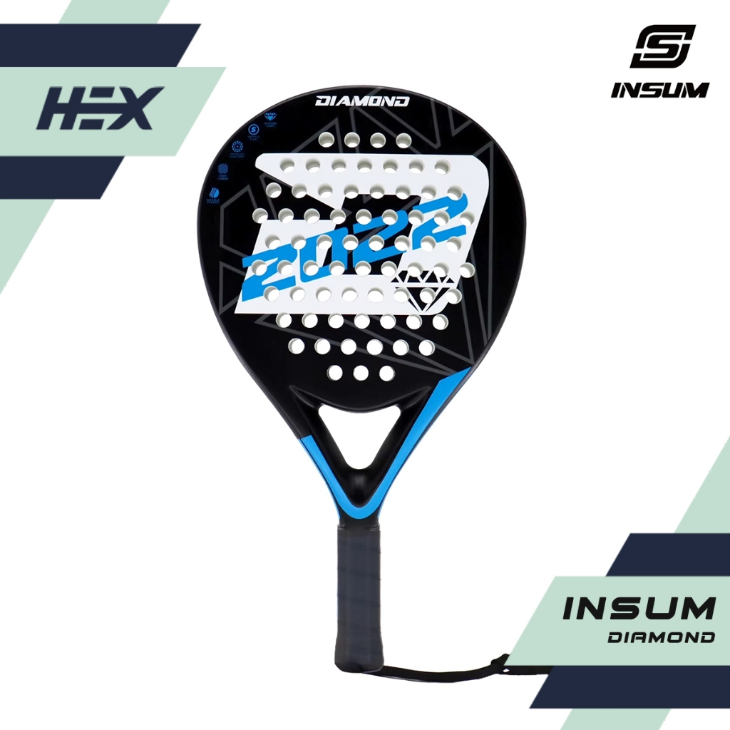 Jual INSUM Diamond Racket 2022 - Padel Raket | Shopee Indonesia