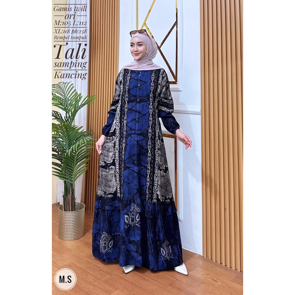 Gamis Twill Ori Gamis Twill Cap Gamis 3