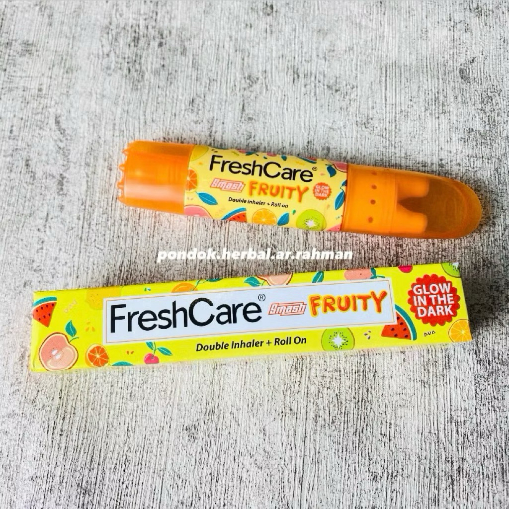 Jual FRESHCARE SMASH FRUITY DOUBLE INHALER PLUS ROLL ON | Shopee Indonesia