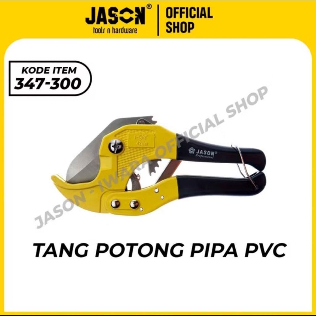 Jual JASON tang potong PIPA PVC 42MM pipe cutter pemotong pipa 42 mm ...