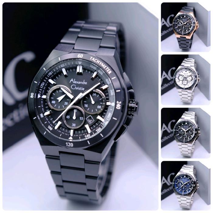 Jual JAM TANGAN PRIA ALEXANDRE CHRISTIE AC6691 / AC 6658 ORIGINAL ...
