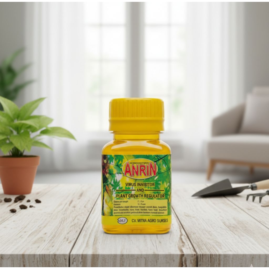 Jual anrin 60 ml pemulih keriting tanaman virus inhibitor | Shopee ...