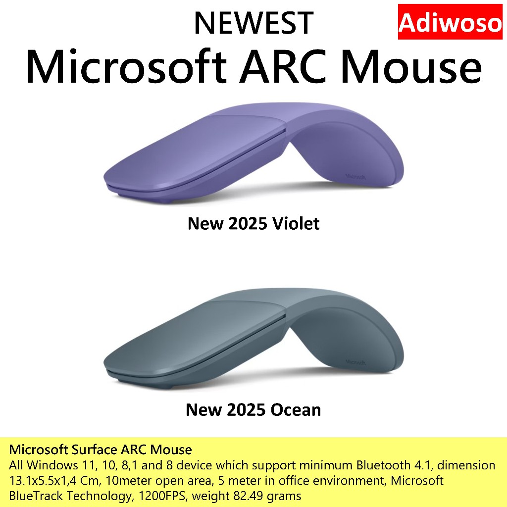 Jual Microsoft Surface Arc Mouse | Shopee Indonesia