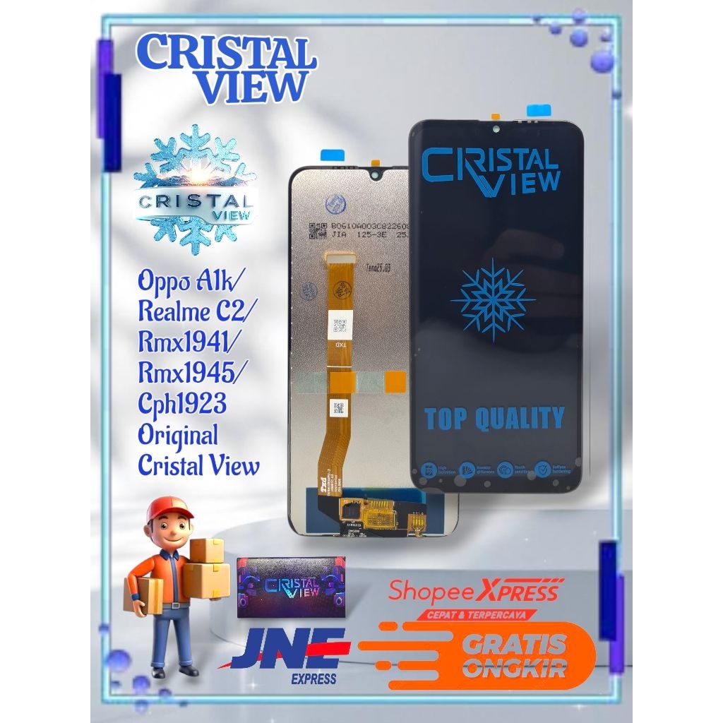 Jual LCD TOUCHSCREEN OPPO A1K/REALME C2/RMX1941/RMX1945/CPH1923 ...