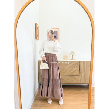 Rok Plisket Cabang Susun Rok Plisket Susun Kode 039