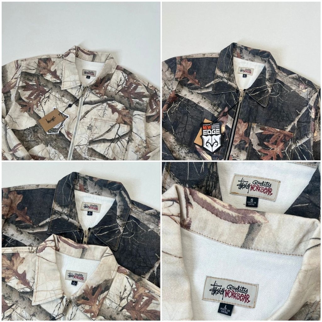 Jual Stussy Realtree Edge Zip Work Jacket | Shopee Indonesia