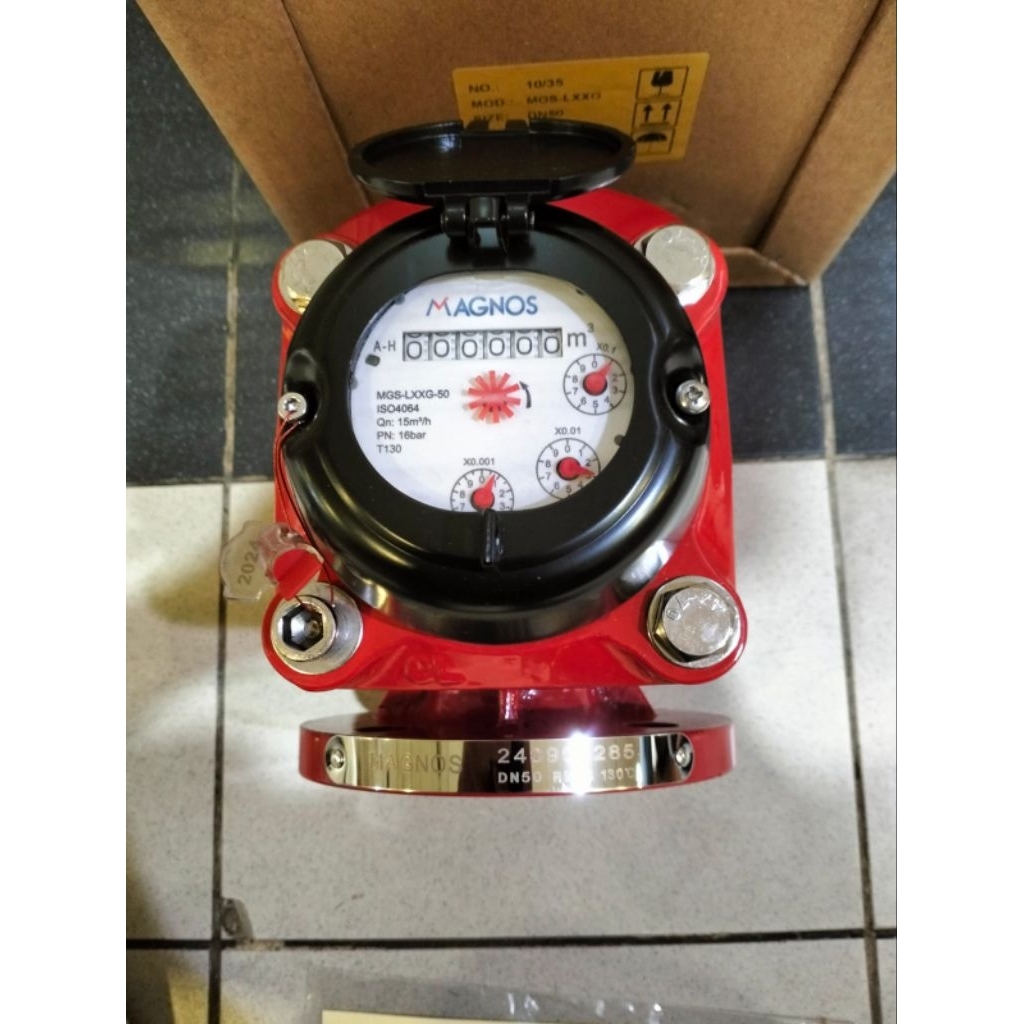 Jual Meteran Air Limbah Merek MAGNOS size 2" inch dn 50mm | Shopee ...