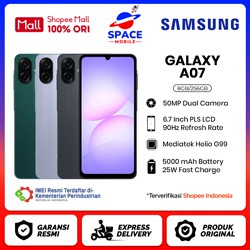 Samsung Galaxy A07 [8GB+256GB] - Garansi Resmi 1 Tahun