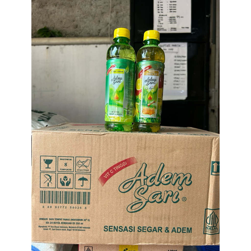 Jual Adem Sari Botol 350ML perDUS | Shopee Indonesia