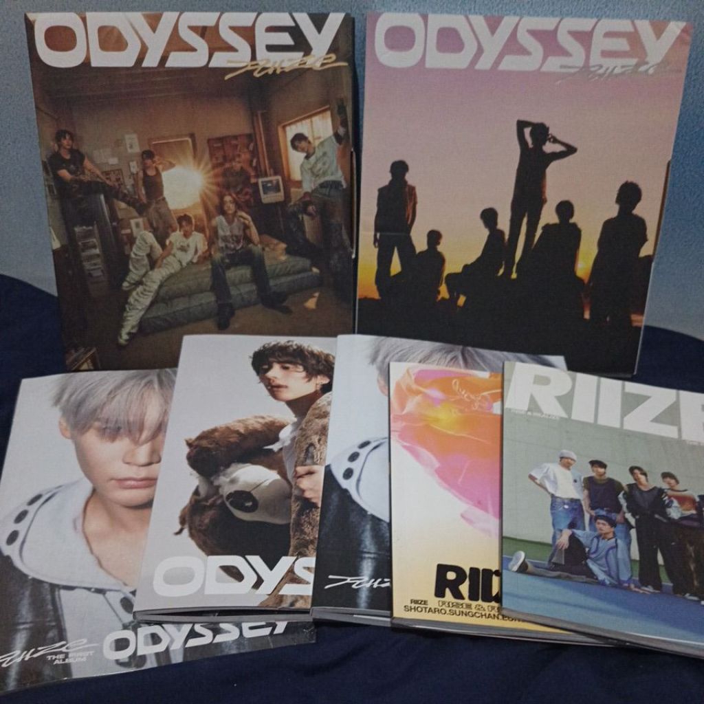 Jual RIIZE ALBUM ODYSSEY PHOTOBOOK PACKAGE VER 1ST MINI ALBUM RISE ...