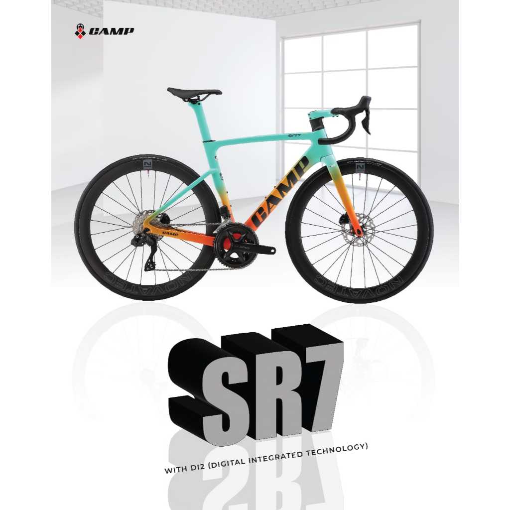 Jual Camp Roadbike SR7 All Rounder Sepeda Balap Carbon UCI Shimano 105 ...