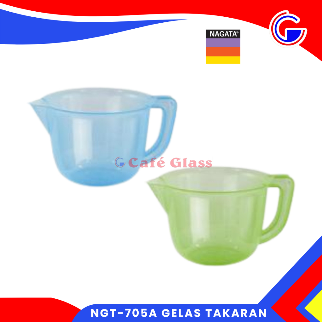 Gelas Takar Plastik Food Grade -  Gelas Ukur Murah Bibir Susu - Gelas Takar Ngt-705A Nagata