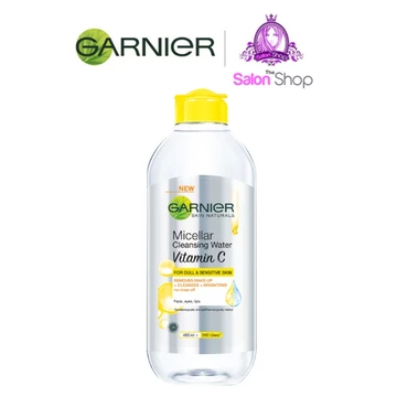 Garnier Micellar Cleansing Water 50ml 125ml 400ml Pink Salicylic Vit C Rose Peel