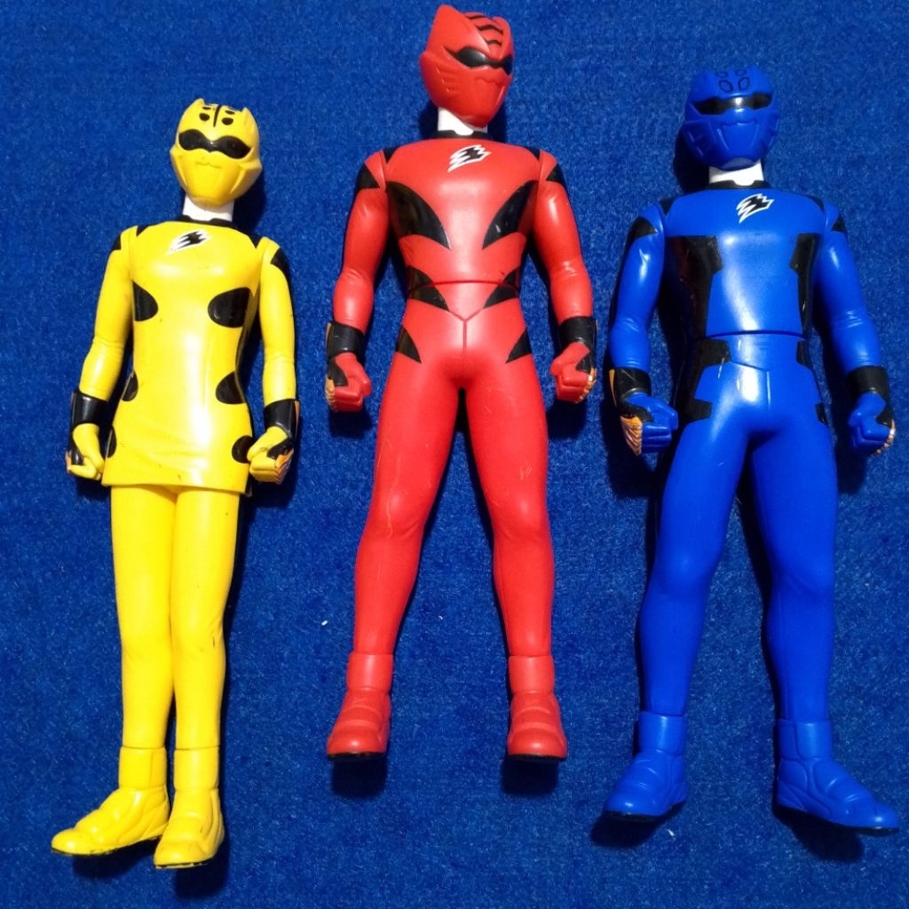 Jual Big Sofubi Super Sentai Gekiranger Power Ranger Jungle Fury Set Of ...