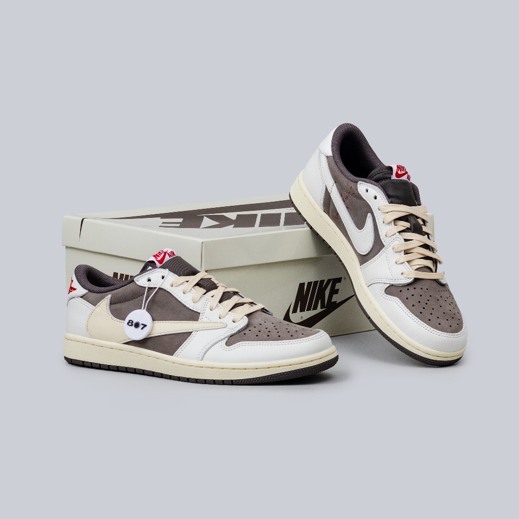 Jual Air Jordan 1 Low Travis Scott Reverse Mocha | Shopee Indonesia