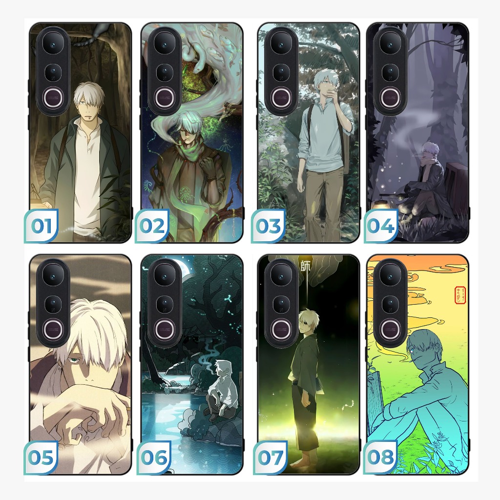 Custodia In Silicone Per Vivo V50 Lite 4G / 5G Design Pelle 01 Disegni