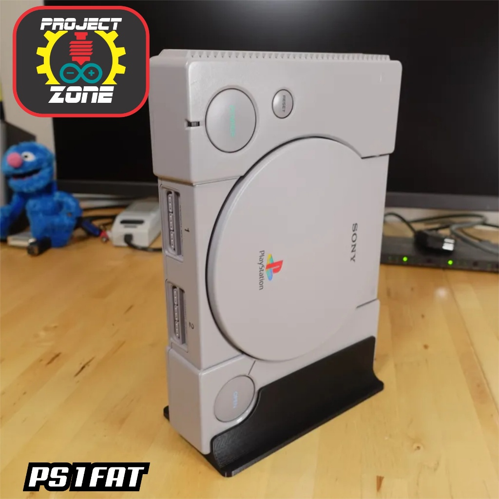 Jual Stand Vertical Foot Kaki Berdiri Playstation 1 PS1 FAT dan SLIM ...
