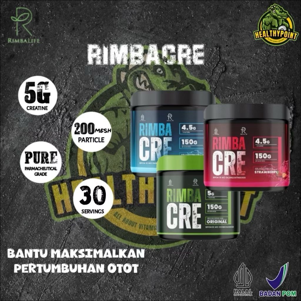 Jual Rimbalife Rimba Cre Creatine Monohydrate 150 Gram | Shopee Indonesia