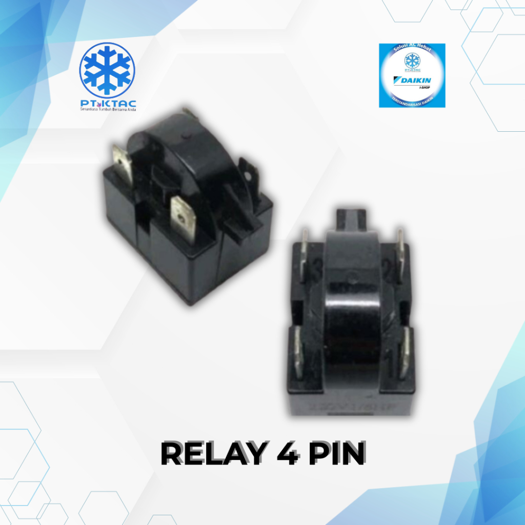 Jual RELAY PTC / PTC RELAY KULKAS (4 VARIAN) | Shopee Indonesia