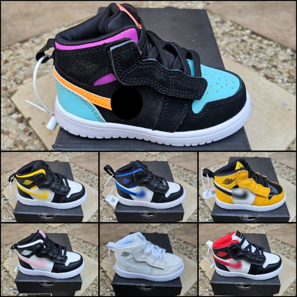 Sepatu Anak Perekat Air Jordan Mid Sepatu Anak Laki-Laki Sepatu Anak  Perempuan Sneaker Anak Kids