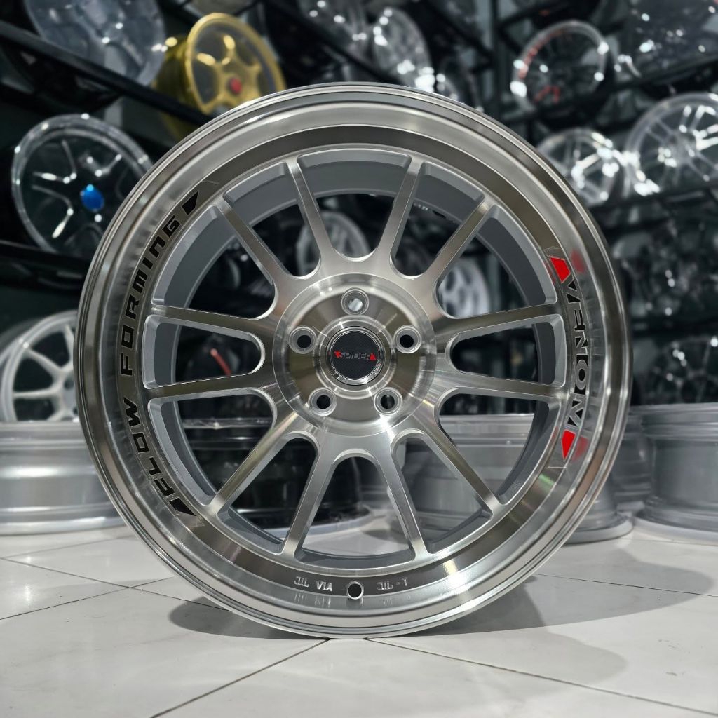 Jual VELG VENOM R18 FLOW FORMING LEBAR 9 PCD 5X114,3 velg mobil ring 18 ...