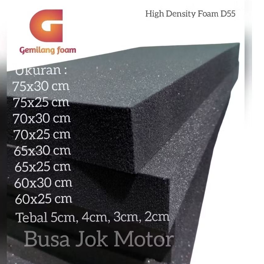 Jual BUSA Hitam JOK MOTOR LEMBARANFOAM BUSA SADEL BUSA PADAT NAMUN ...