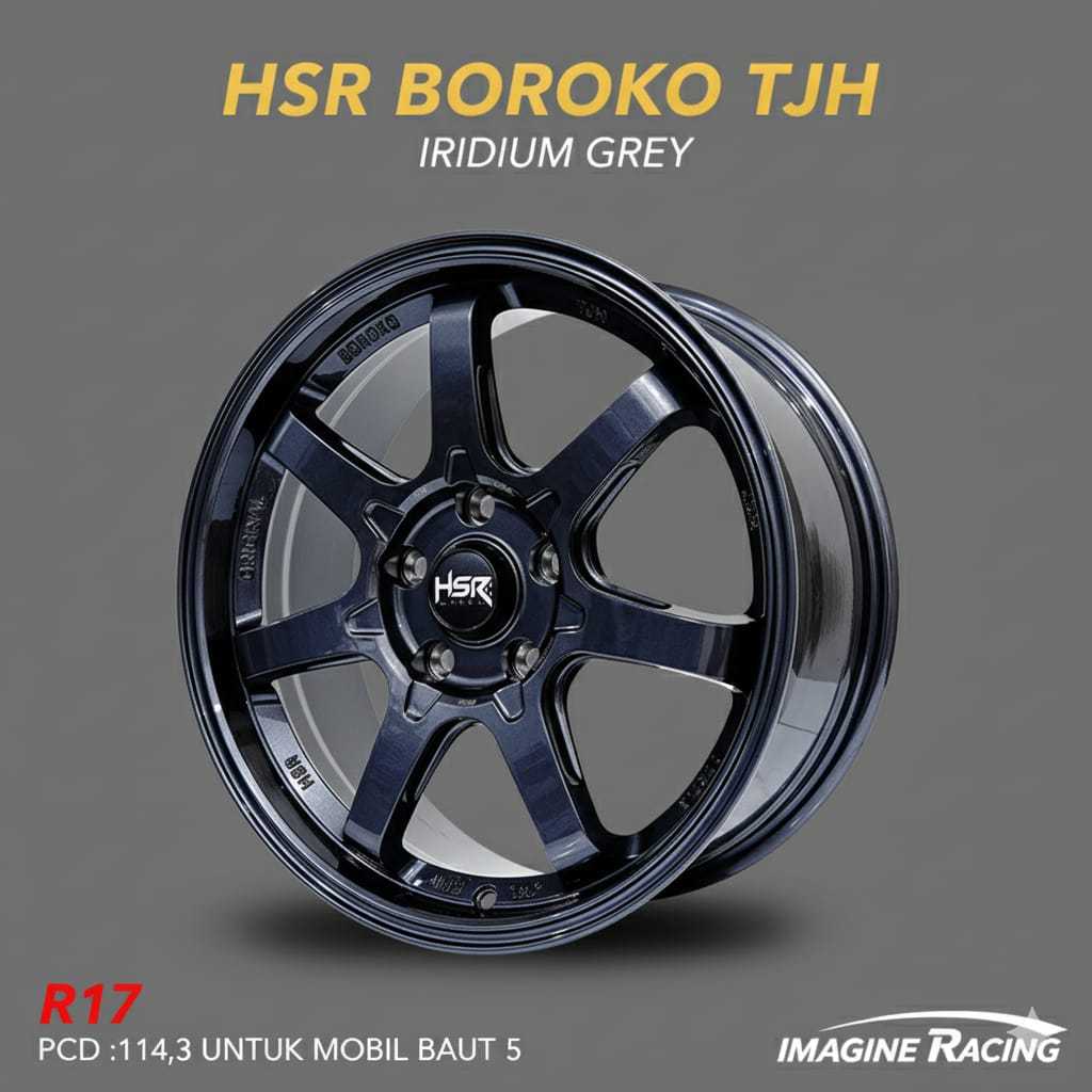 Jual VELG R17 MODEL TE37 HSR BOROKO TJH COCOK UNTUK OUTLANDER WR-V HR-V ...