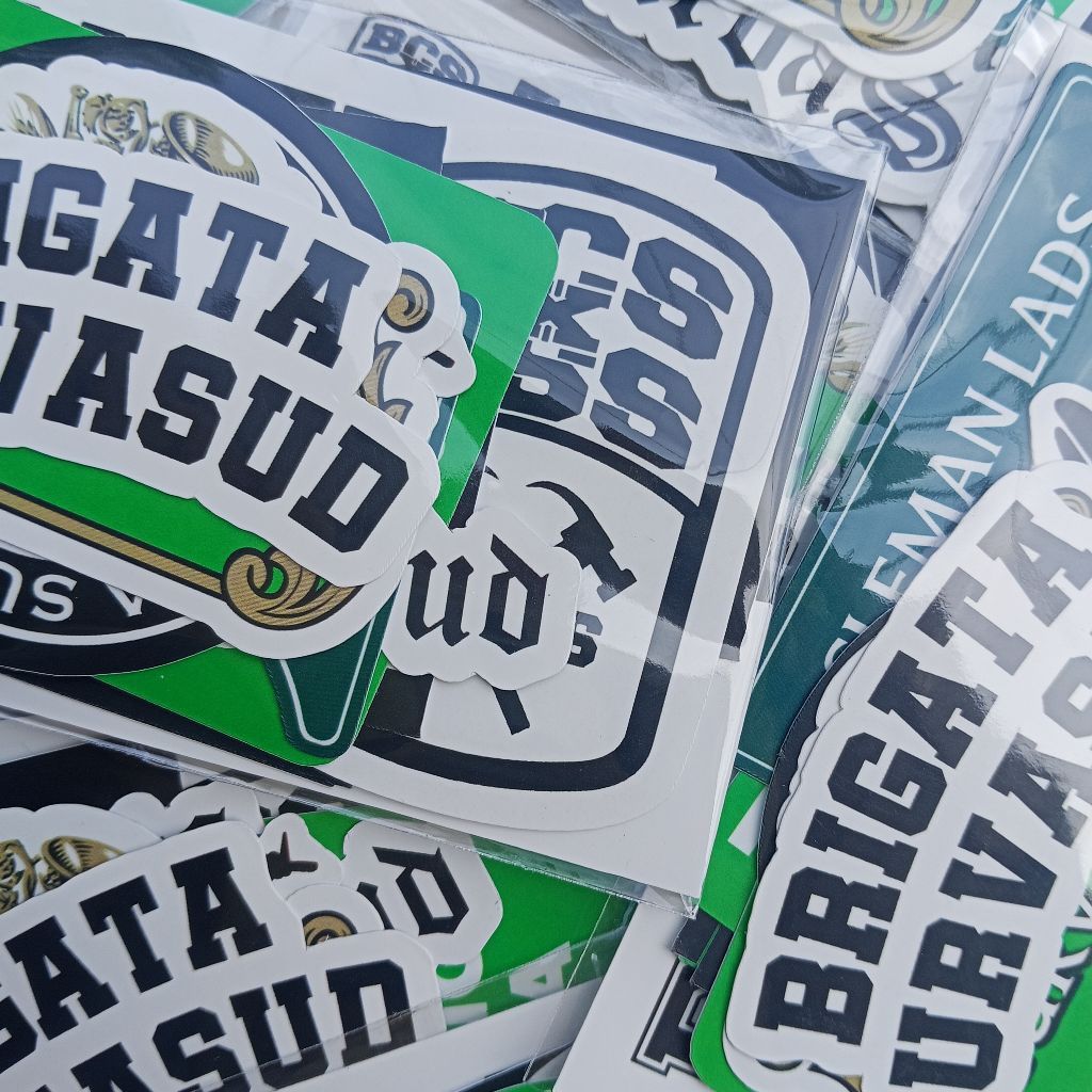Jual Sticker Pack Brigata Curva Sud VOL 1 | BCS PSS Sleman | Shopee ...