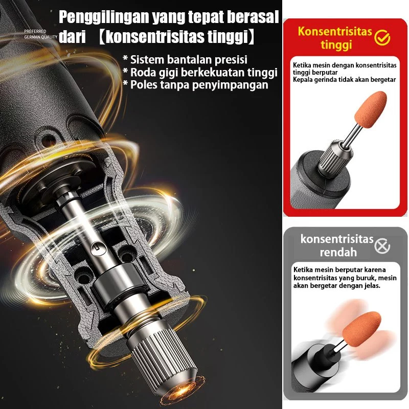 Jual 【COD】Bor Mini listrik 25000 RPM 12V Drill Electric Engraver ...