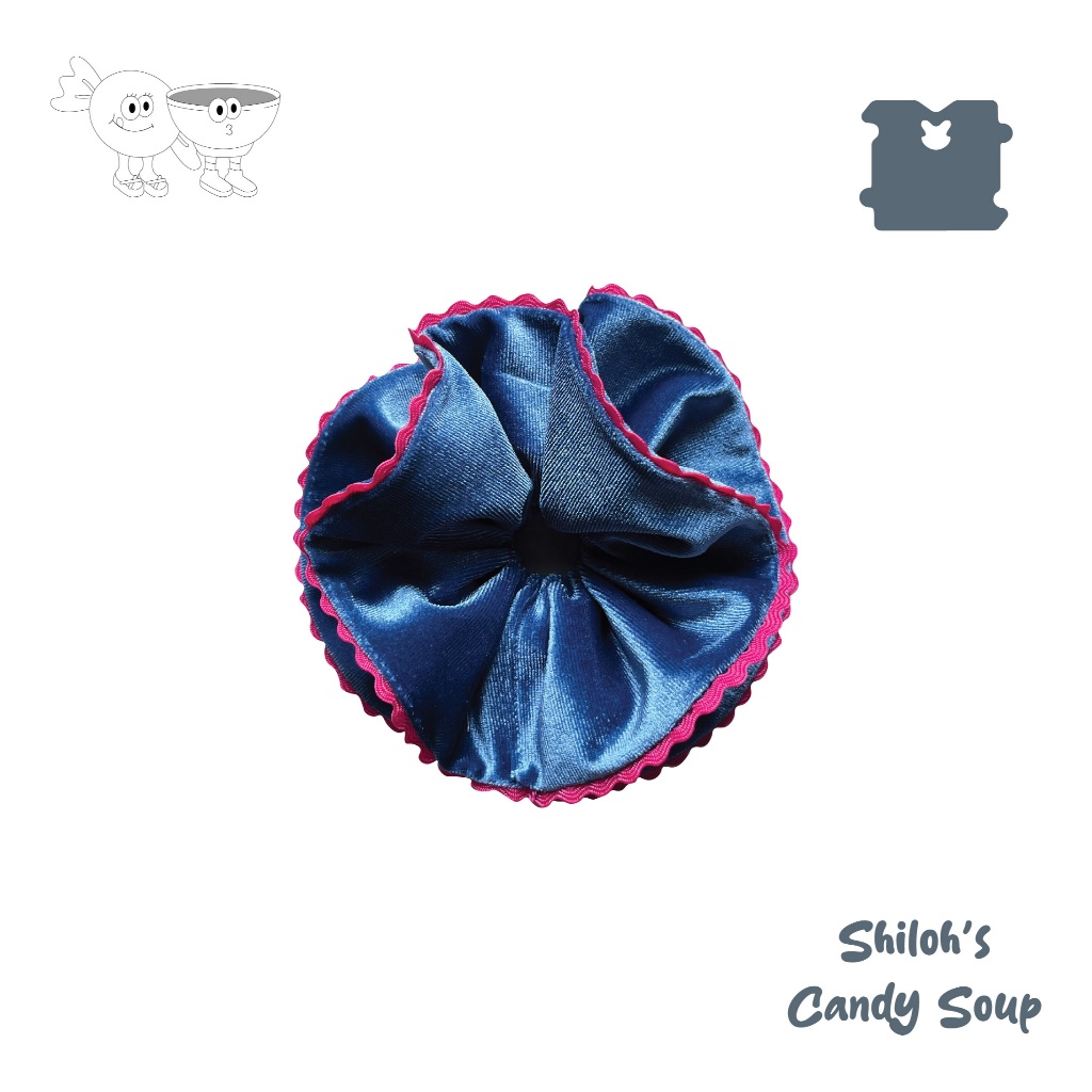 Jual Rick Rack Scrunchie - SHILOH - Scrunchie Renda Zig Zag | Shopee ...