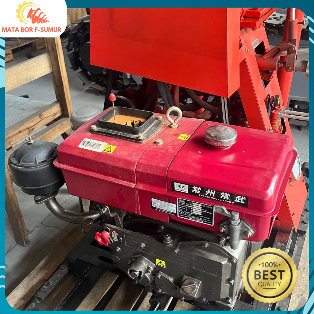 Jual Rig Bor Sumur 50Y Portabel | Diesel 5.76KW | Bor Hingga 50M ...